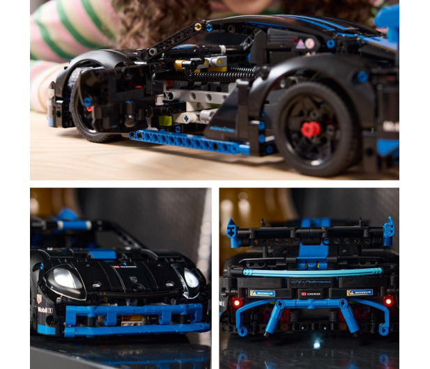 LEGO Technic 42176 Samochód wyścigowy Porsche GT4 e-Performance - 1266102 - zdjęcie 13